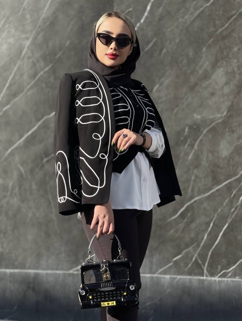 ست «سیلور» شامل کت و جلیقه