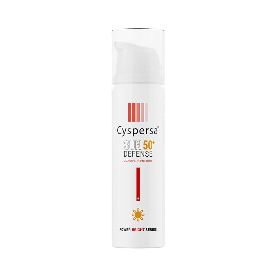 کرم ضدآفتاب بی‌رنگ سیسپرسا SPF50 مدل ضدلک مناسب برای انواع پوست
