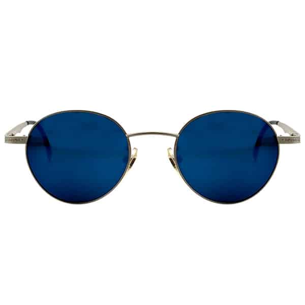 عینک آفتابی گرد آینه‌ای آبی Sting n4069