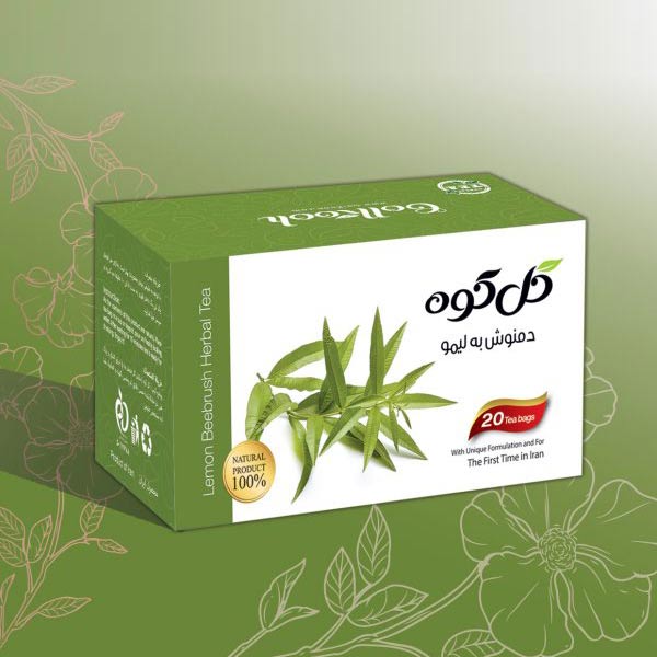 دمنوش صددرصد طبیعی به لیمو گل کوه ( ۲۰ عددی )