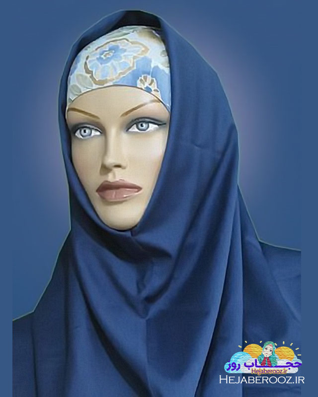 مقنعه مدل پفکی/پفی