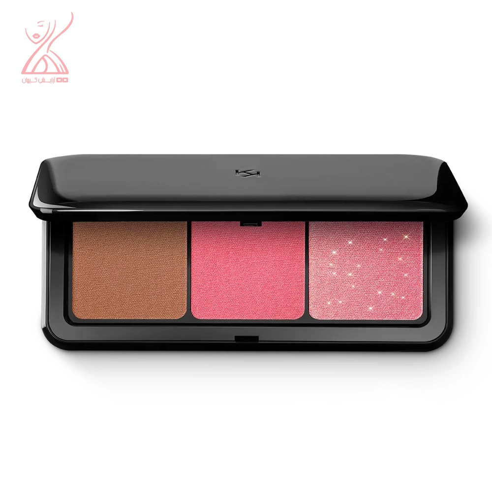 پالت رژگونه و برانزر کیکو میلانو شماره ۰۳ Kiko Milano