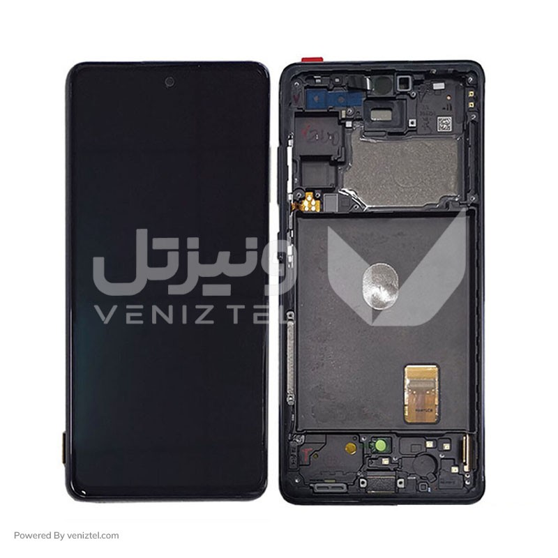 تاچ و ال سی دی با فریم اصلی شرکتی سامسونگ (Service Pack) مدل LCD Samsung S20 FE + F