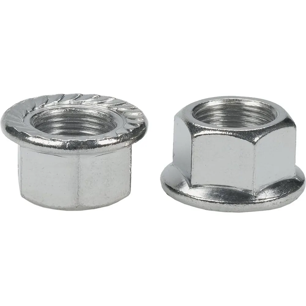 مهره شافت دوچرخه مدل H2 ساخت تایوان بسته 2 عددی Wheels Manufacturing 14 x 1mm Rear Outer Axle Nut Taiwan