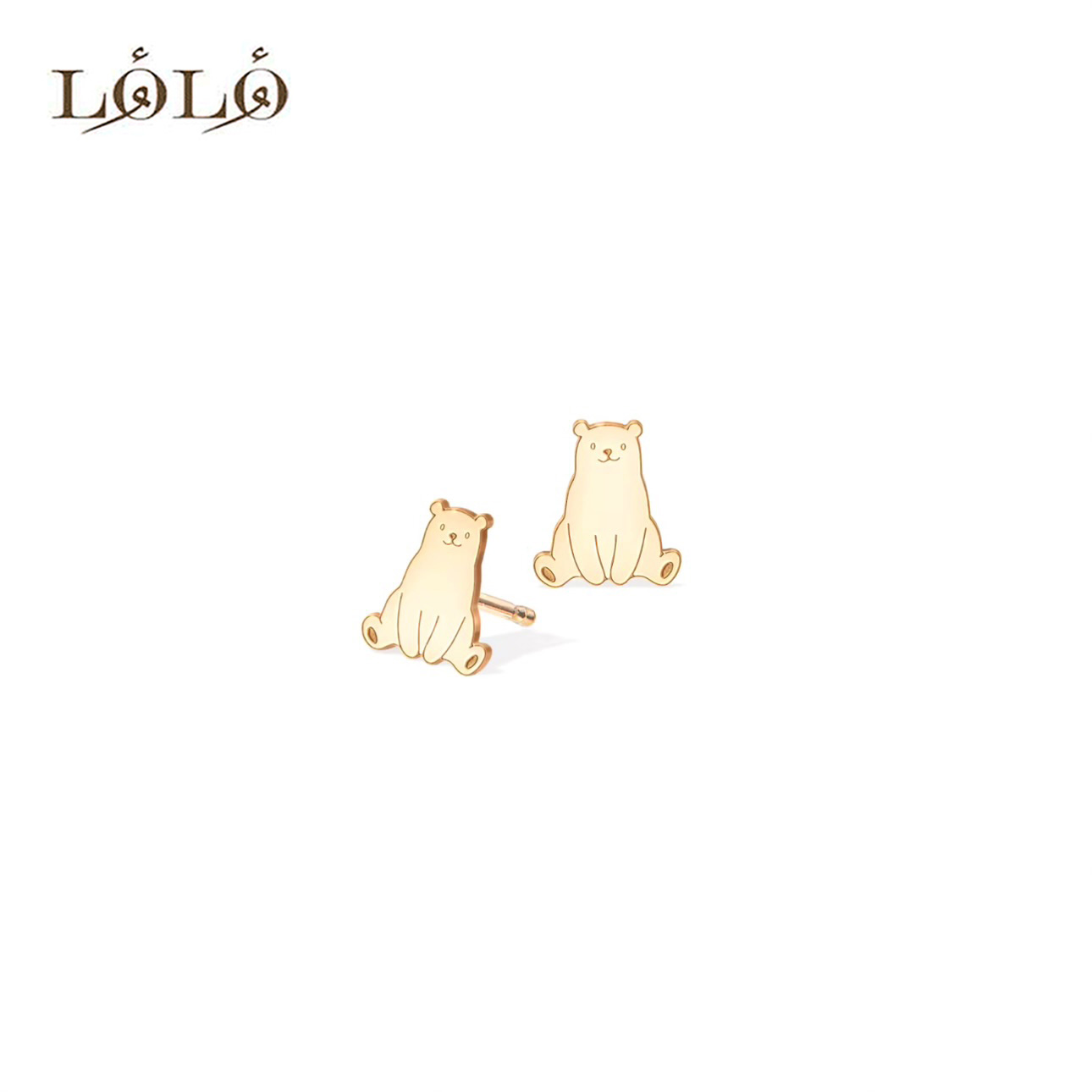 گوشواره نقره تدی