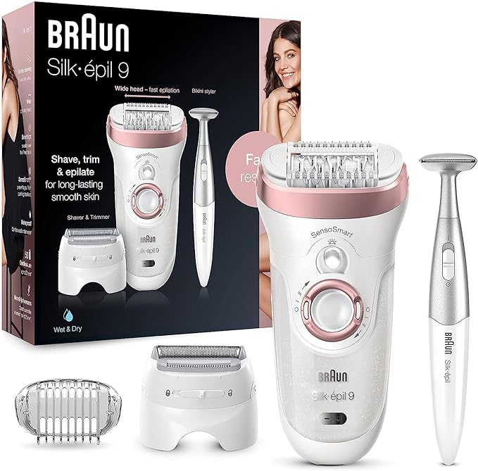 اپیلاتور براون سری 9 مدل Braun SES9890