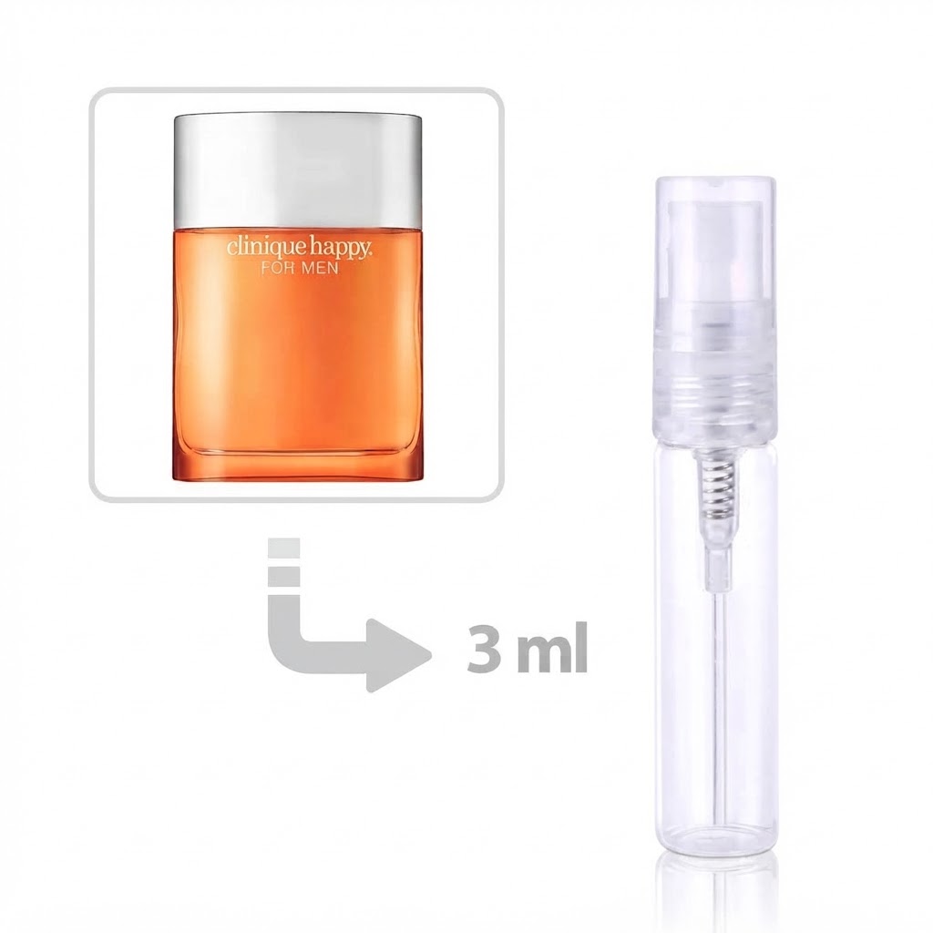 عطر و ادکلن کلینیک هپی مردانه | Clinique Happy for Men - 3 میل
