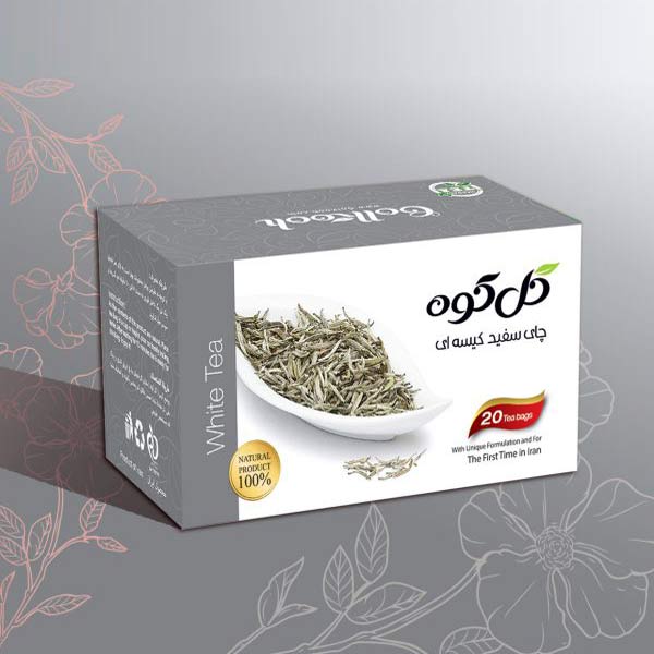 دمنوش صددرصد طبیعی چای سفید گل کوه ( ۲۰ عددی )