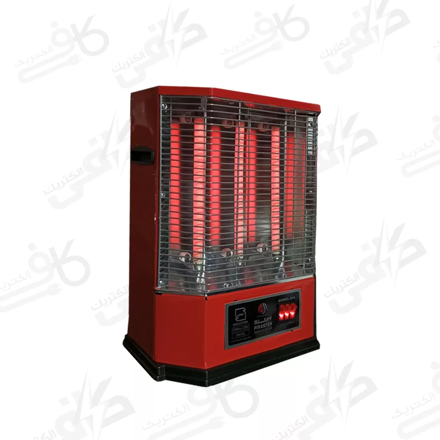 بخاری برقی سه شعله ایستاده پیراسته 1500 مدل اوا