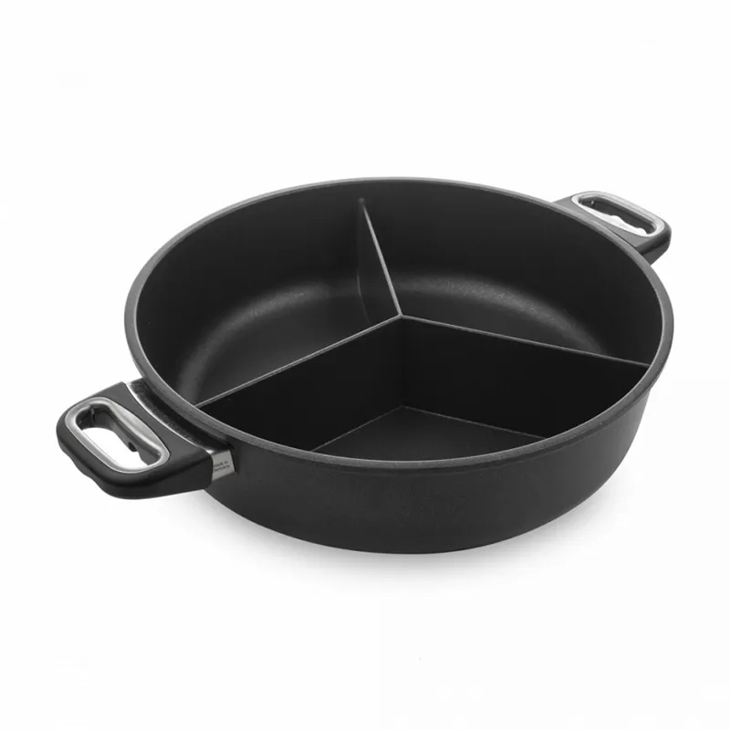 ماهیتابه سه خانه ای ام تی قطر 32 وارتفاع 8 سانتی متر (کد832/3S)
