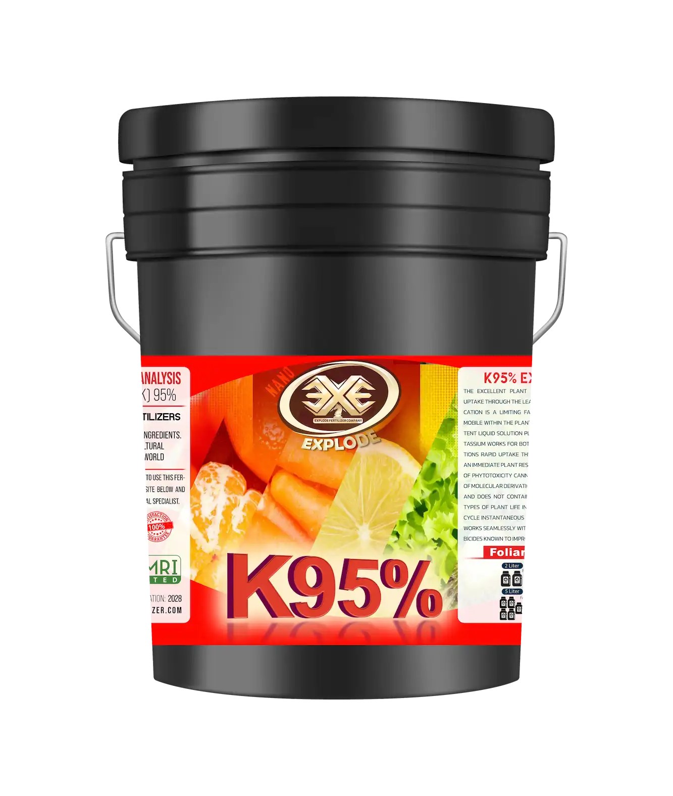 کود پتاس 95% اکسپلود مایع - 20 لیتری
