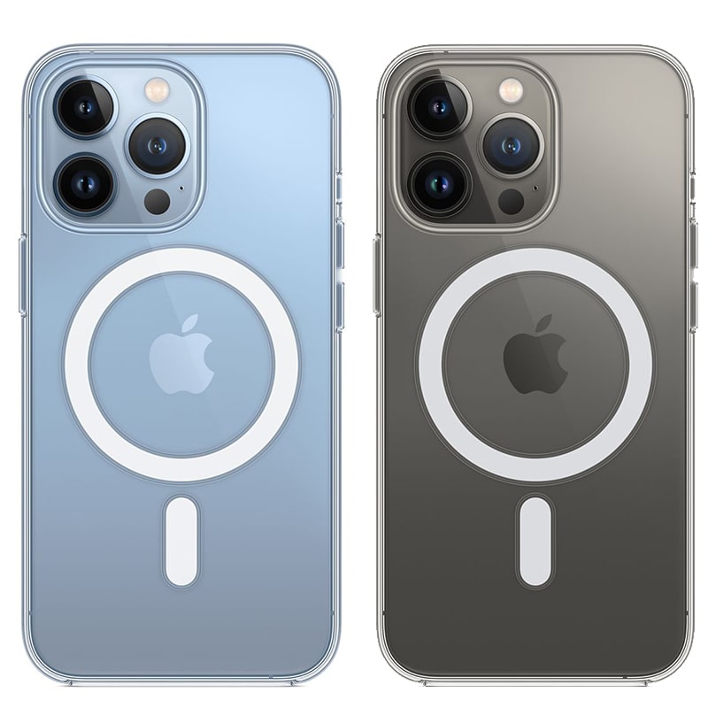قاب شفاف اورجینال آیفون با قابلیت شارژ MagSafe
