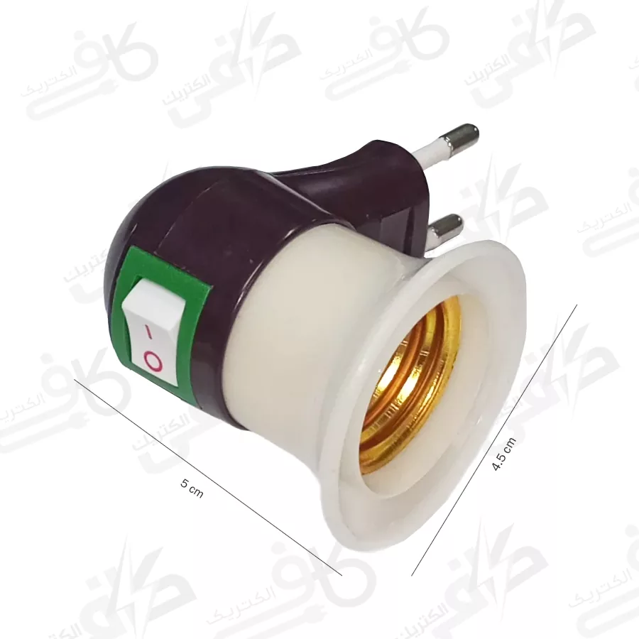 سرپیچ دوشاخه دار کلید دار