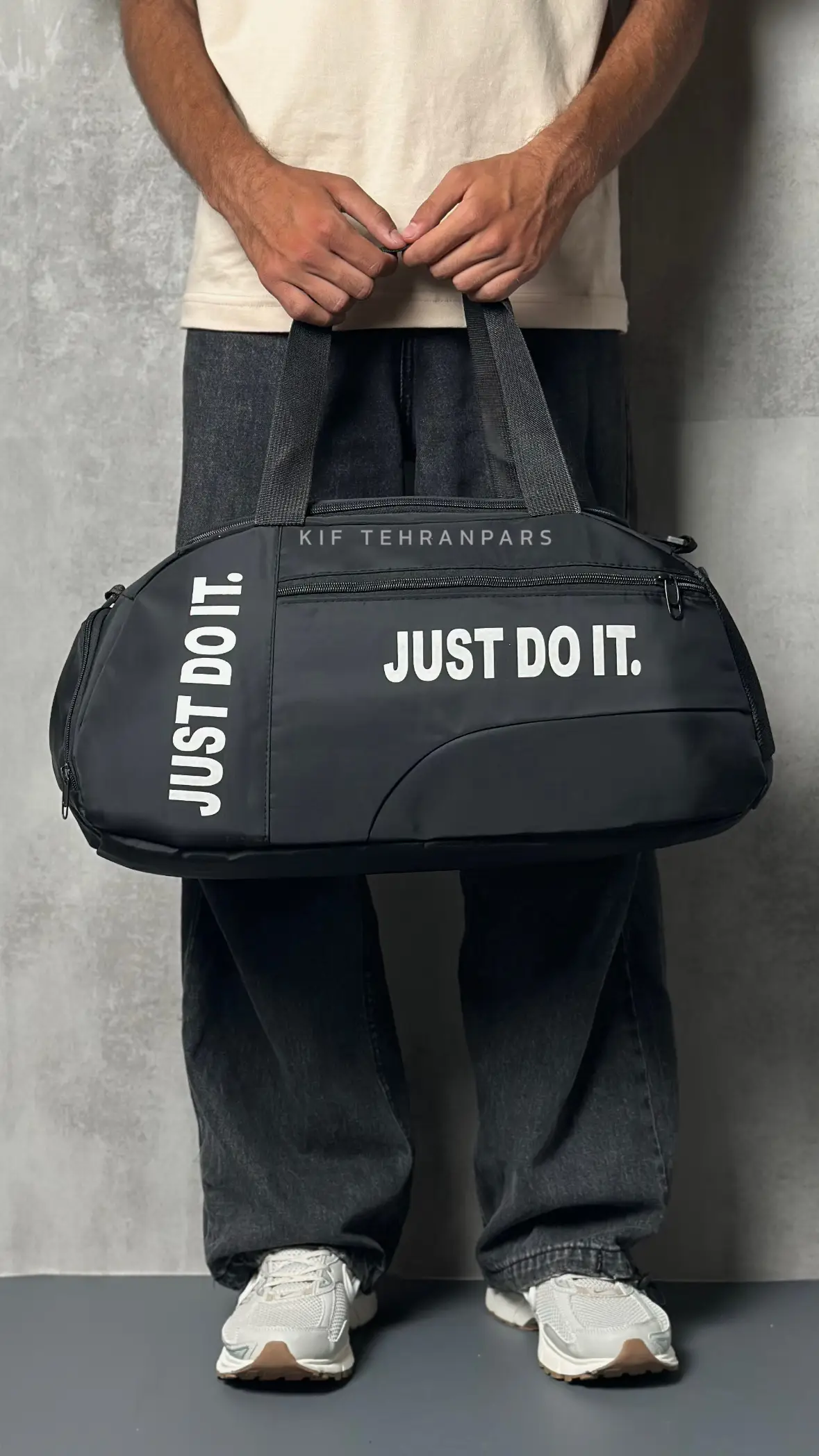 ساک پارچه just do it جاکفشی دار