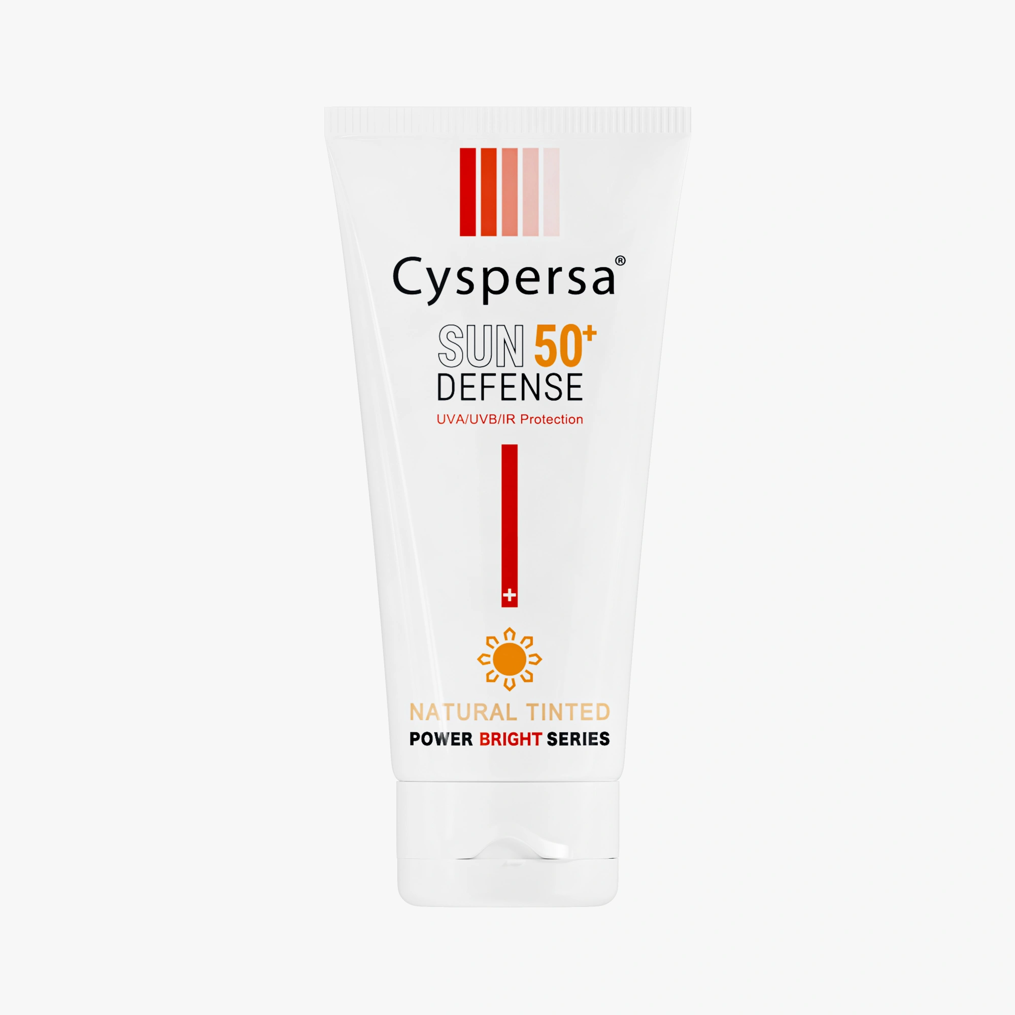 کرم ضد آفتاب +SPF50 رنگی روشن کننده سیسپرسا 50 میلی لیتر