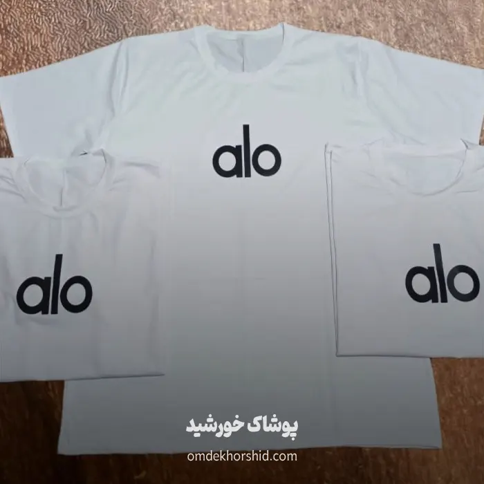 تیشرت لانگ alo سفید