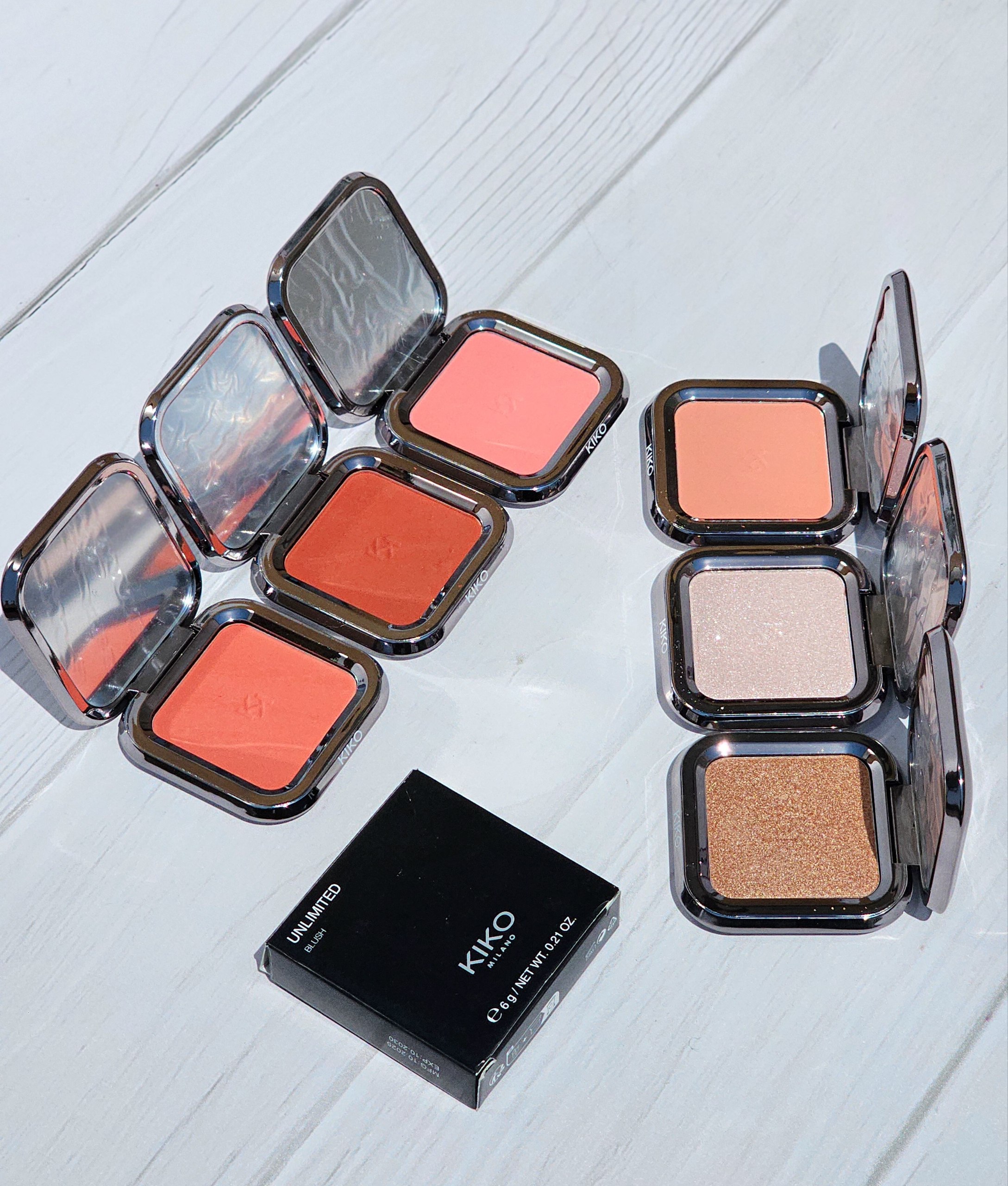 رژگونه و هایلایتر پودری KIKO MILANO