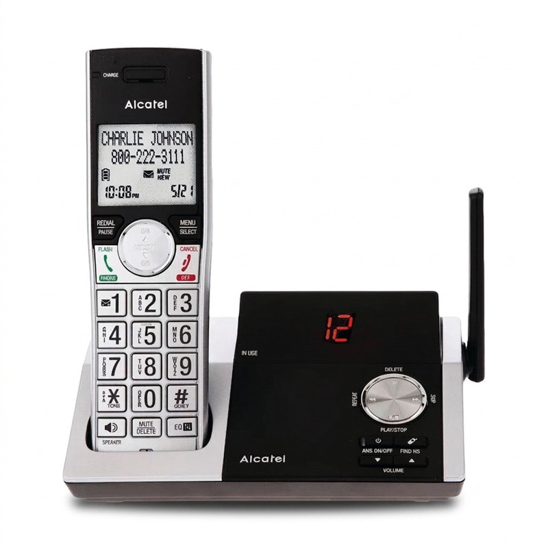 تلفن بی سیم آلکاتل مدل XP1060 - نقره ای