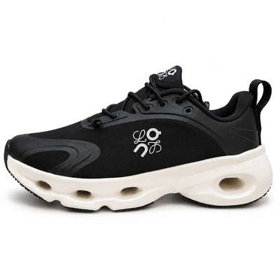 کتونی آن رانینگ (کیوسی) لوئوه کلود سولو مشکی طوسی سایز 43 و 45 ON RUNNING LOEWE CLOUD SOLO