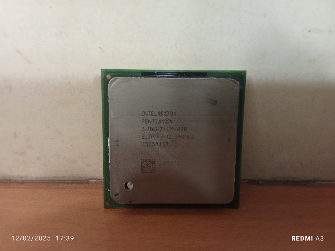 سی پی یو اینتل مدل PENTIUM4 3GHZ - سوکت 478 -استوک