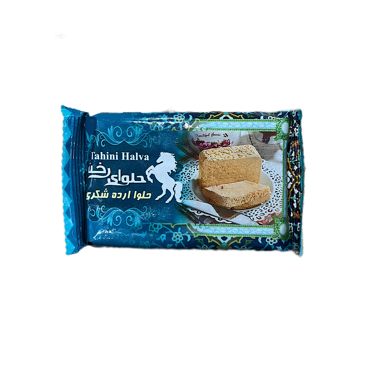 حلوا ارده شکری 50گرمی رخش