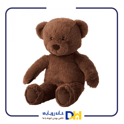 عروسک خرس قهوه ای ایکیا مدل BRUNBJÖRN