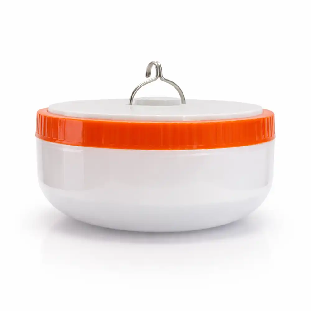 چراغ کمپینگ شارژی خورشیدی LED توان 30 وات دارای پنل خورشیدی و باتری قابل شارژ