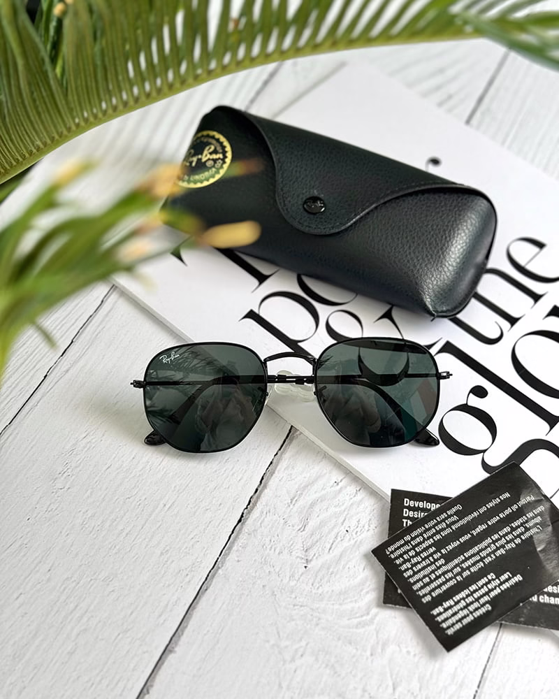 عینک آفتابی اسپرت ریبن مدل RayBan RB3548-N (SL) - فریم مشکی عدسی مشکی