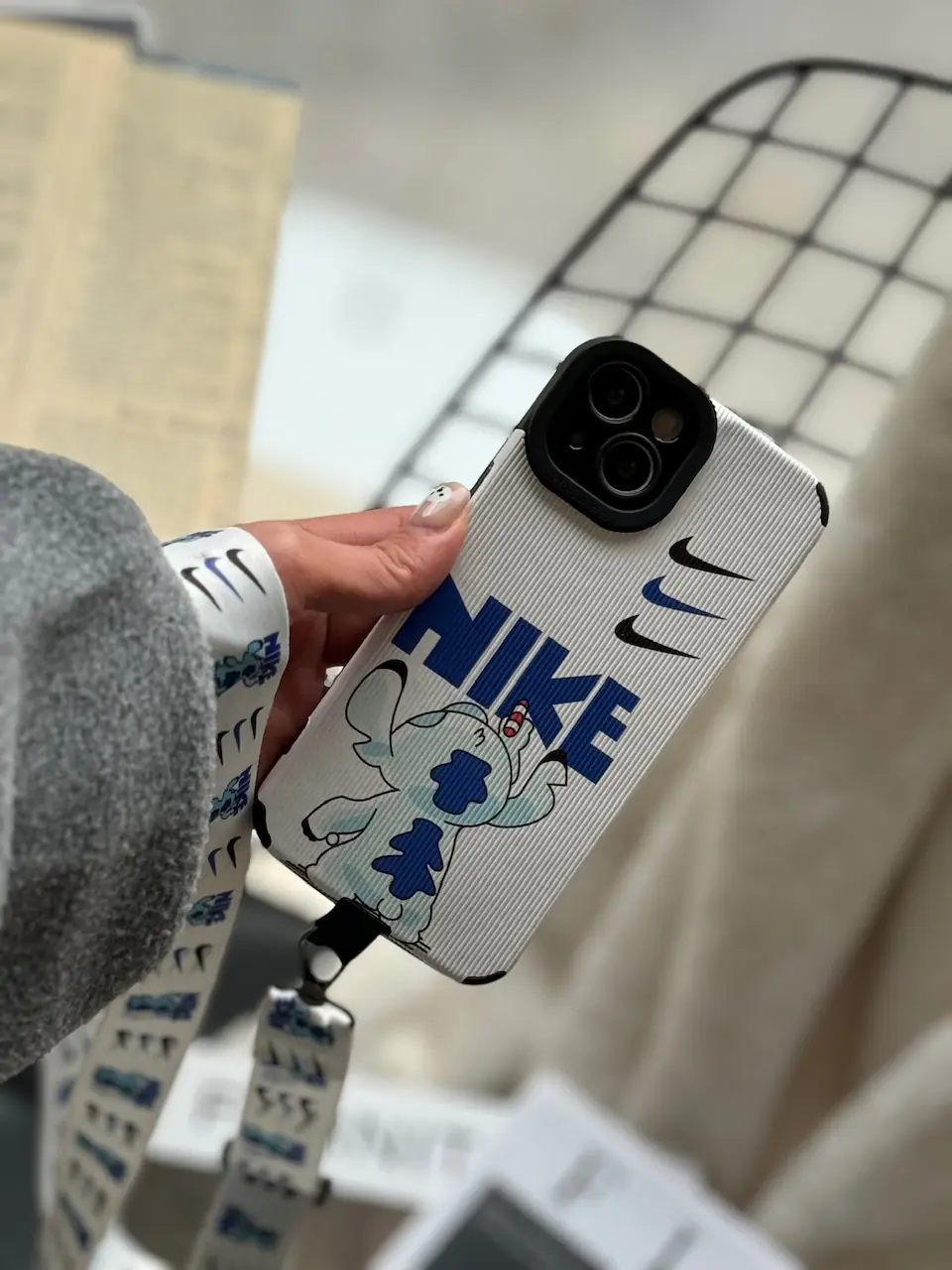 قاب Stitch Nike بدون بند (کدC1278)