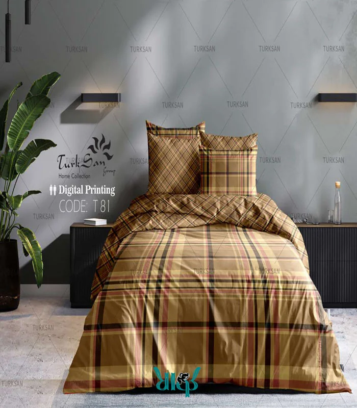 روتختی کرم خط دار دونفره کد T81