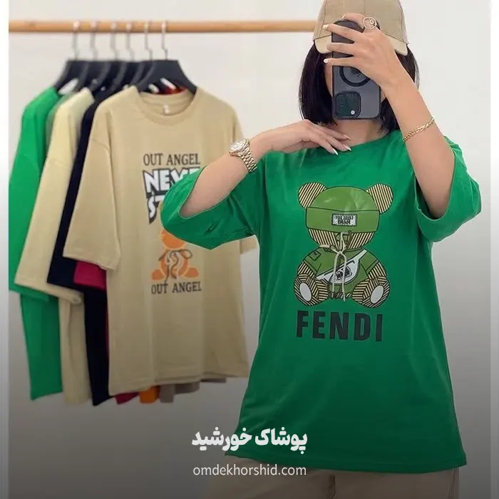 تیشرت باکسی خرگوشی(جلو بند)3