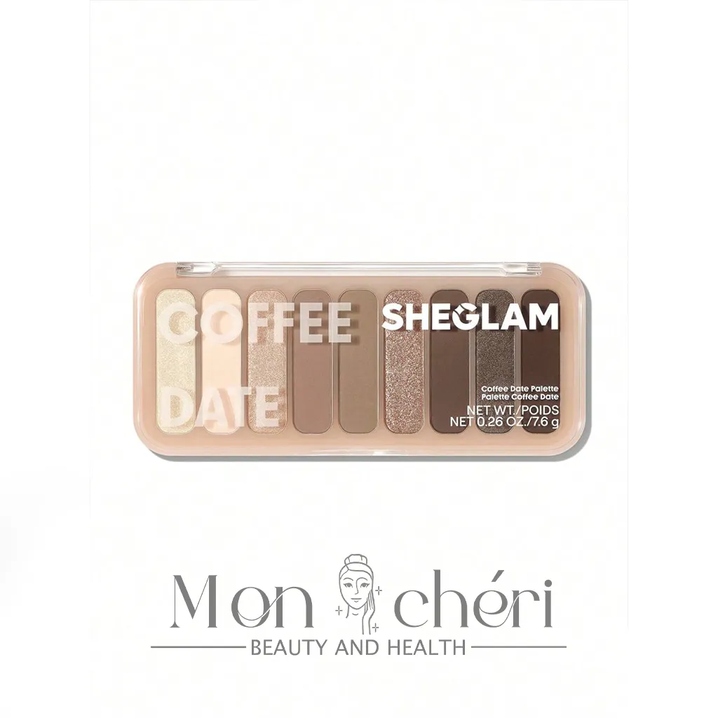 پالت سایه چشم ۹ رنگ شیگلم (SHEGLAM) مدل Coffee Date