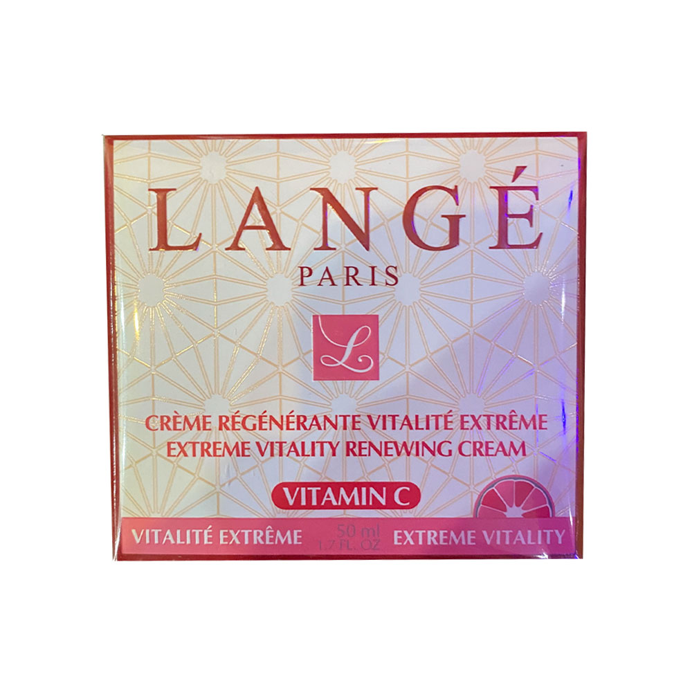 کرم روشن کننده و ویتامینه لانژه سری EXTREME VITALITY مدل VITAMIN C حاوی ویتامین سی برای کاهش لک و روشن کنندگی پوست حجم 50 میل