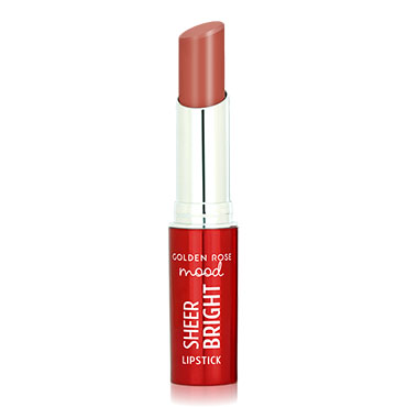 رژ لب مود شیر برایت گلدن رز (Golden Rose Mood Sheer Bright Lipstick) - 101