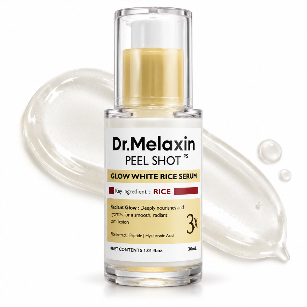 سرم روشن کننده و لایه بردار پیل شات برنج دکتر ملاکسین / Dr.Melaxin