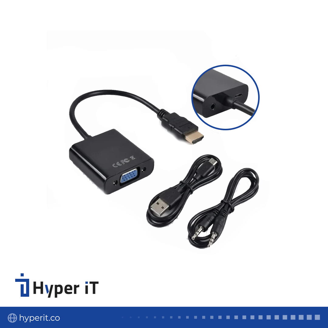 تبدیل HDMI TO VGA برق دار