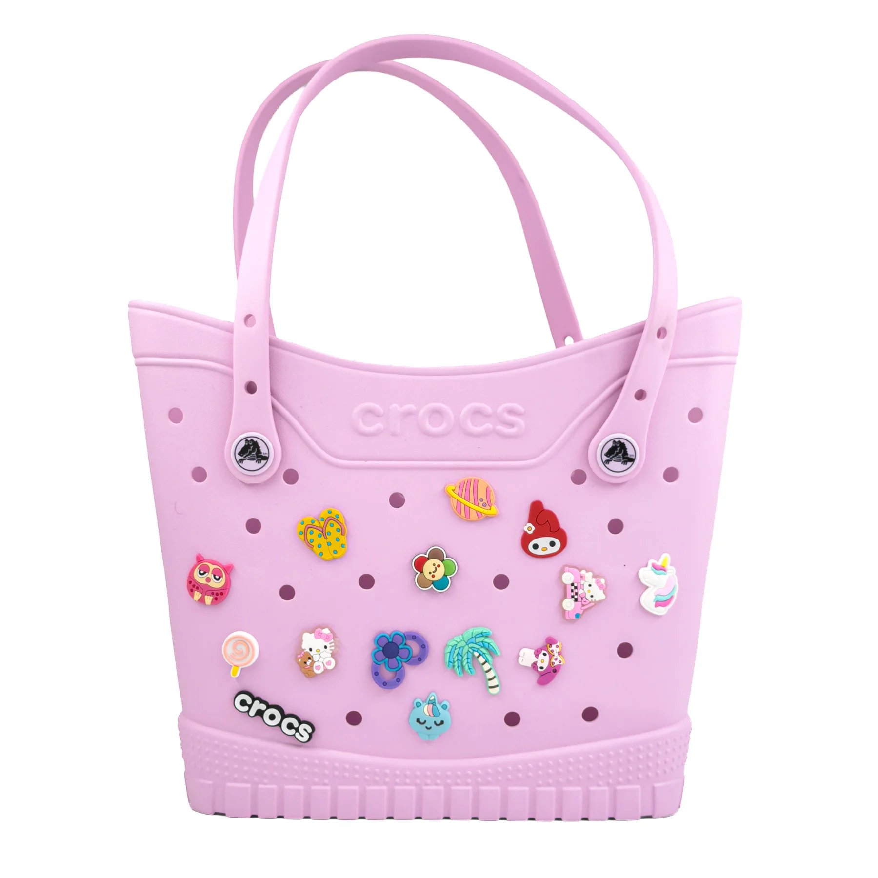 کیف کراکس صورتی پاستلی اورجینال | Crocs Bag