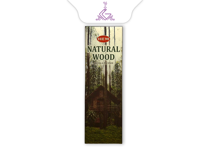 عود شاخه ای دست ساز نچرال وود NATURAL WOOD-برند همHEM