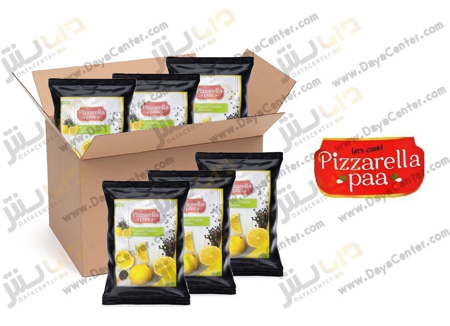 ادویه فلفل لیمو پیزارلا پا کارتن 25 عددی