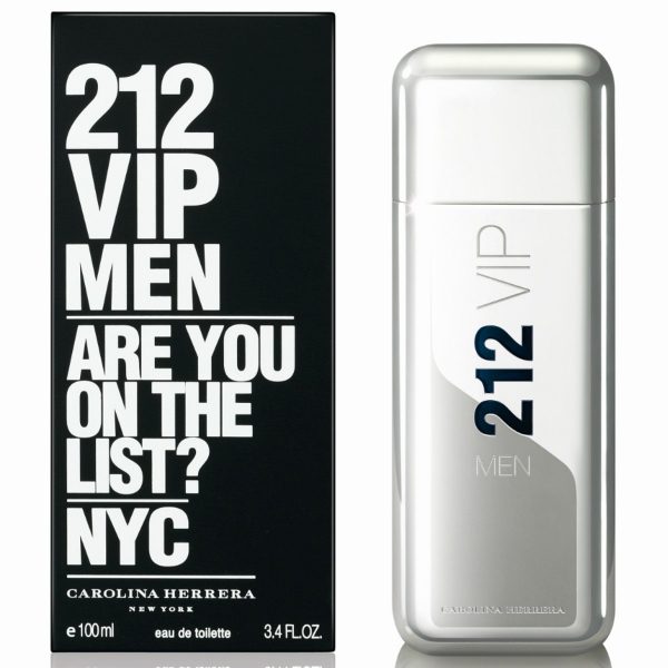عطر لیلیان ادوپرفیوم ۲۱۲ وی آی پی مردانه - Carolina Herrera 212 VIP Men