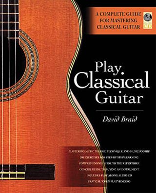 کتاب آموزش گیتار کلاسیک David Braid