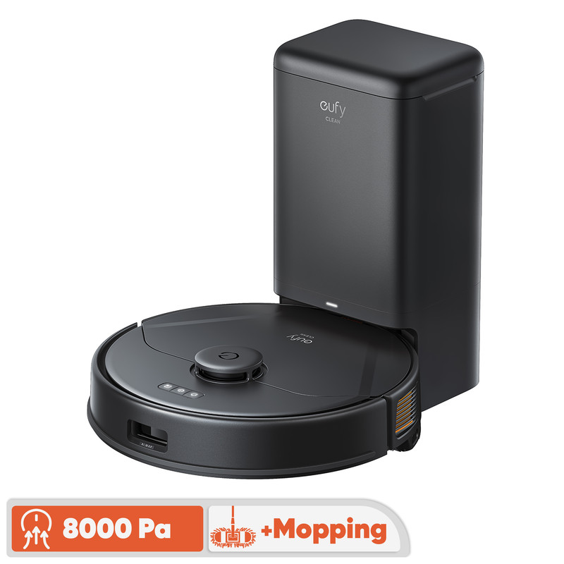 جارو رباتیک یوفی مدل هوشمند X8 Pro SES - مشکی