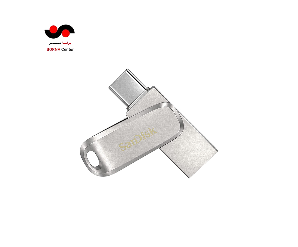 فلش مموری سن دیسک مدل Ultra Dual Drive Luxe USB Type-c 256GB