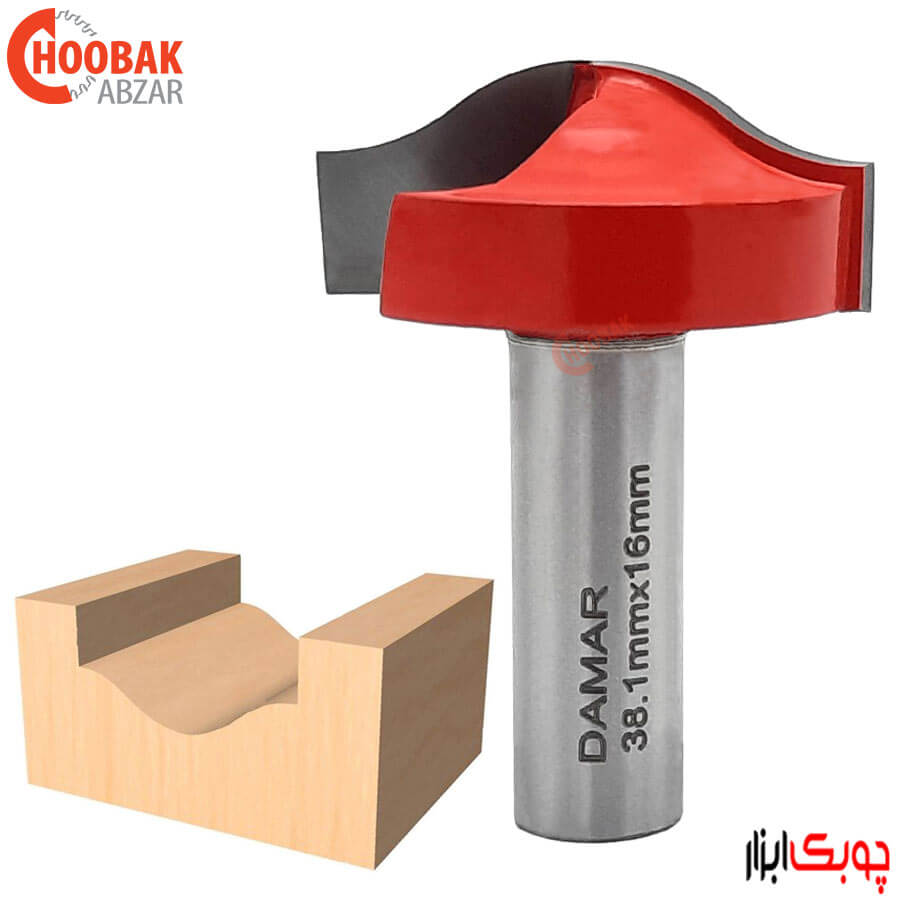 تیغ پروفیل ابرویی قطر 38mm دامار کد DM163814L