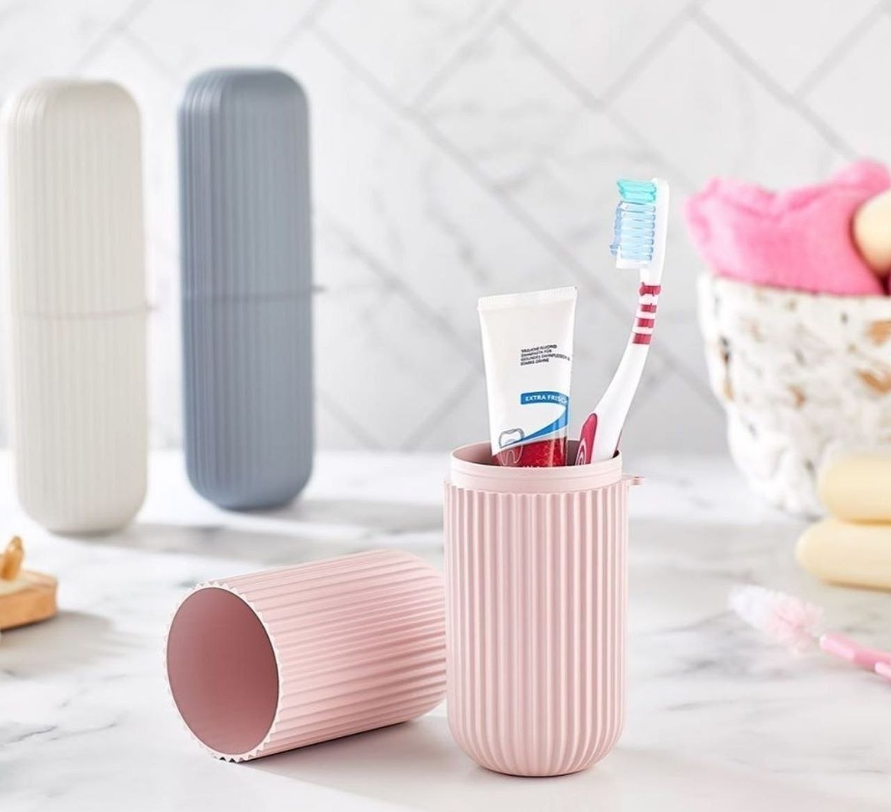 جا مسواک چند کاره دنزی | Denzy Multi-Purpose Toothbrush Holder