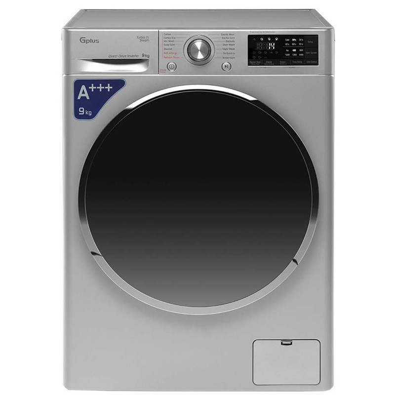 ماشین لباسشویی 9 کیلوگرم اتوماتیک جی پلاس مدل GWM-R99S.KTL - سفید