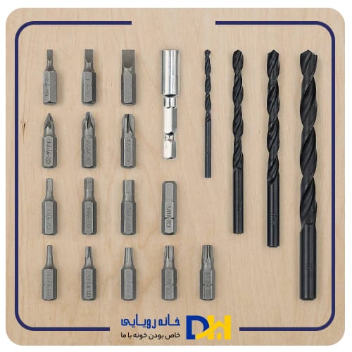 ست مته و پیچ گوشتی ایکیا TRIXIG