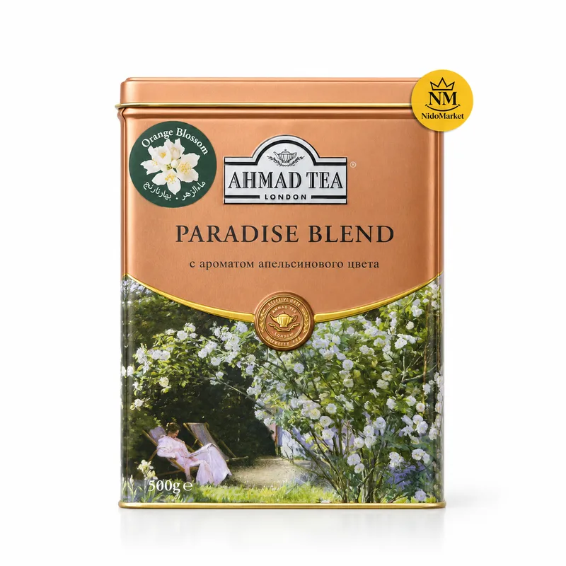 چای احمد تی مدل Paradise Blend با عطر بهار نارنج - 500 گرم