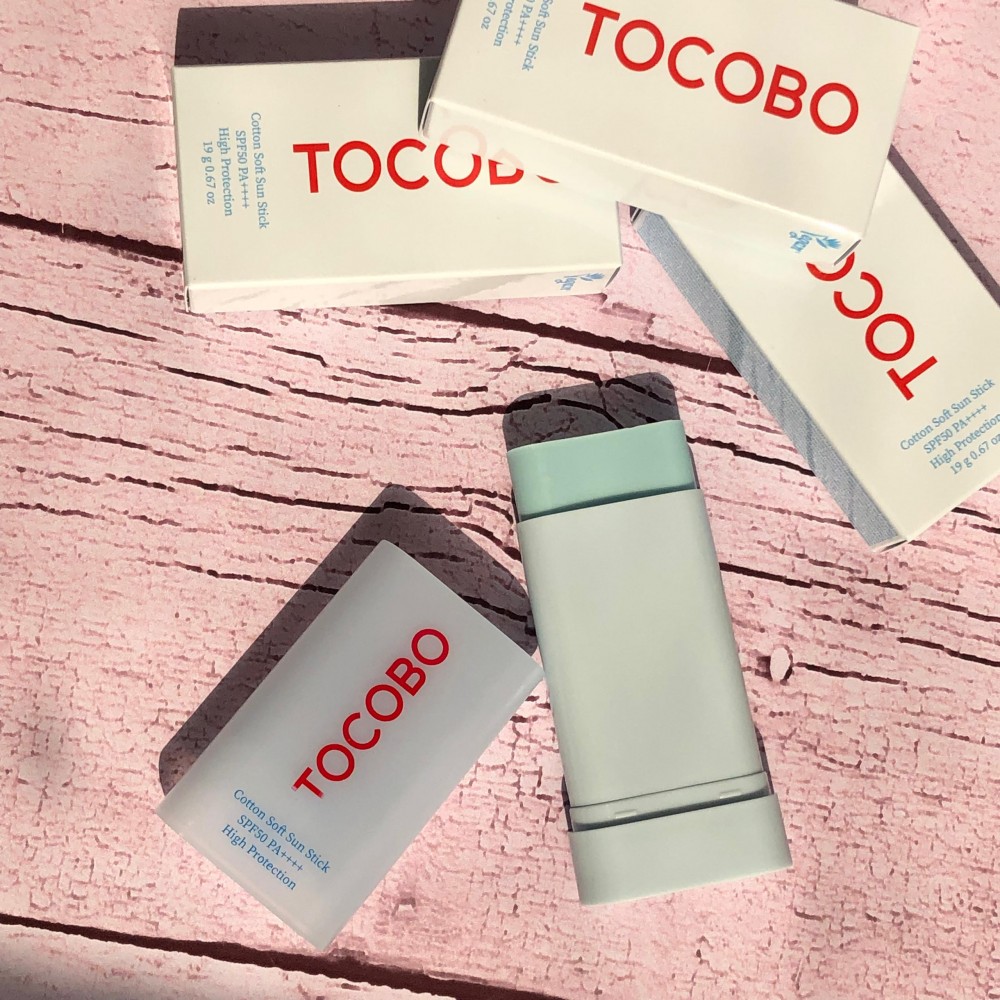 ضد آفتاب استیکی توکوبو 19 گرم Tocobo Cotton Soft Sun Stick Spf 50