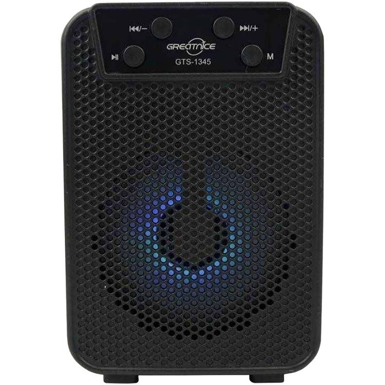 اسپیکر بلوتوثی قابل حمل گریت نایس مدل GTS-1345 - مشکی
